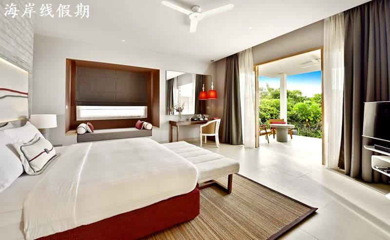 Beach suite with pool-沙滩泳池套房 房型图片及房间装修风格(迪加尼|戴加利岛 Dhigali Maldives)海岛马尔代夫 